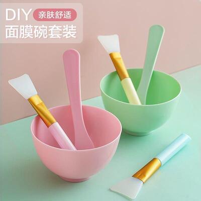 硅胶面膜碗套装调棒美容