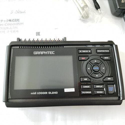 日本图技GRAPHTEC midi LOGGER GL240绝缘多通道记录
