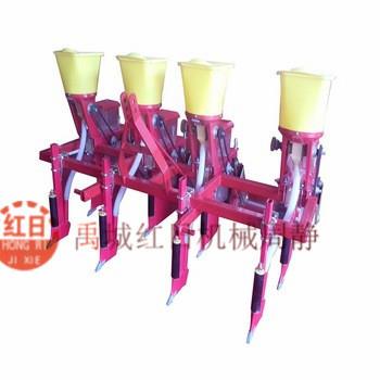 四轮拖拉机带玉米大豆播种施肥机悬浮式精密施肥玉米播种机
