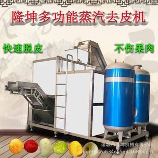 LK胡萝卜去皮机马铃薯红薯蒸汽脱皮机荔浦芋槟榔芋纯物理剥皮机