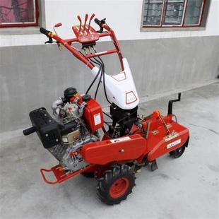 全能王葱姜种植培土机柴油186型多功能田园管理机大葱开沟机