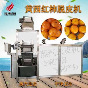 多功能果蔬烫皮机全自动蒸汽去皮机黄西红柿去皮设备
