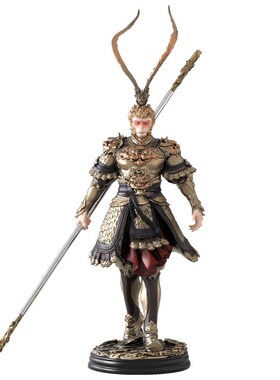 斗战胜佛客厅装饰摆件新中式家居饰品孙悟空齐天大圣手办雕塑礼品