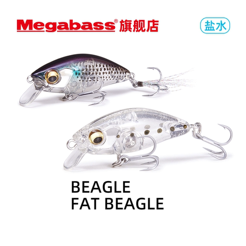 MegabassBEAGLE路亚假饵微物