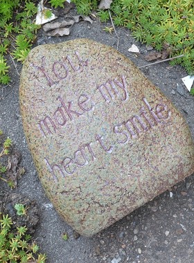 美式陶土仿石头装饰摆件 户外阳台庭院花园家居落地造景布置摆设