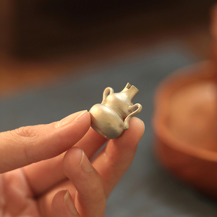 葫芦纯锡香插家用室内香插线香盘香座线香座点香插摆件香薰炉