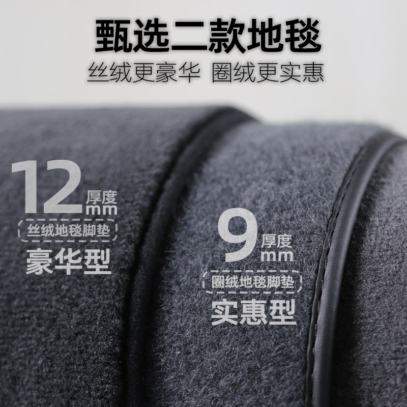 适用于智己L6 L7 LS6 LS7 新款原车地毯带卡扣环保汽车脚垫