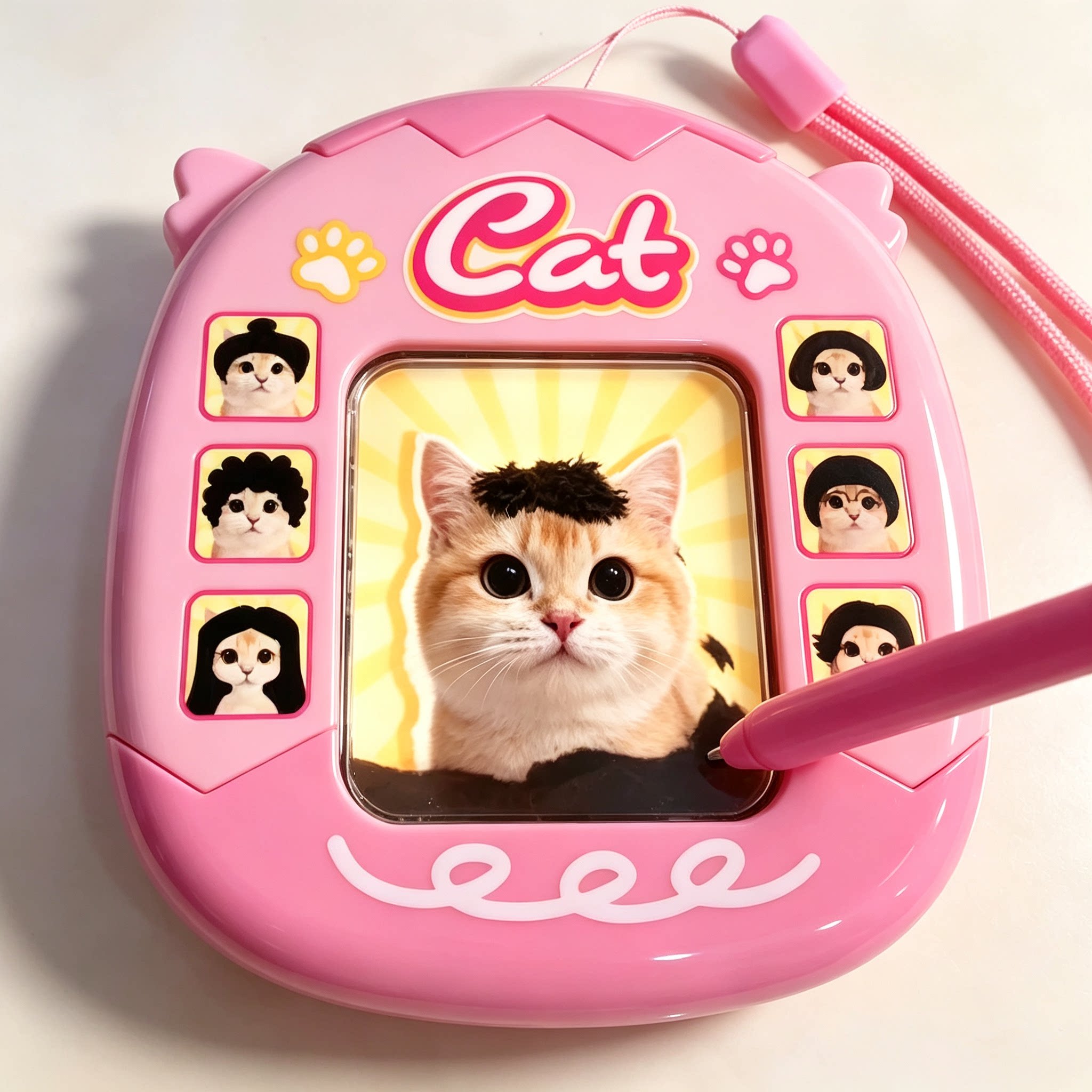 儿童磁吸双面涂鸦猫画板