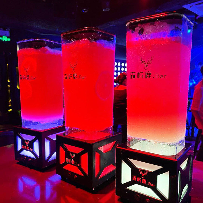 发光酒炮带龙头3L扎啤桶k