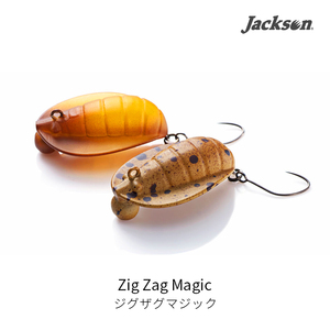 日本Jackson路亚饵鳟鱼鲈鱼Zigzag Magic之字狗1.5克浮水型微物饵