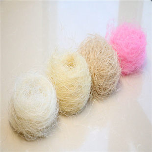 拉菲草香槟色粉色紫色麻丝草丝节日礼盒填充红酒糖盒水果包装材料