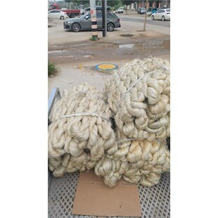 披发戴孝的麻孝子头戴的麻白事麻绳孝麻苎麻茼麻黄麻水管密封麻丝