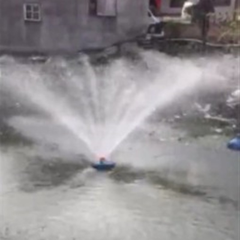 养殖鱼塘增氧泵打氧机排灌浮水泵鱼池鱼缸大型水族箱喷水推氧设备