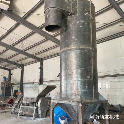 塑料选风离机 pet标纸分风选机瓶片纸986塑分离设备垃圾破碎料商