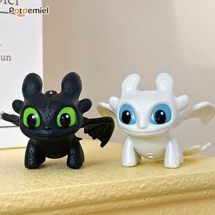 正品potdemiel环球夜煞光煞驯龙高手潮酷卡通车载钥匙扣包包挂件