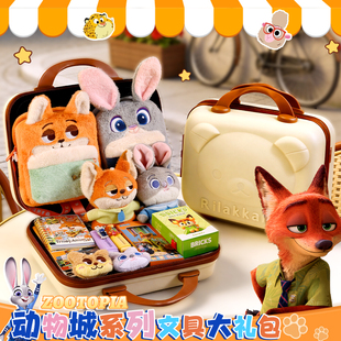 疯狂动物城2盲盒礼物男尼克朱迪玩具周边文具盲袋女孩生日伴手礼