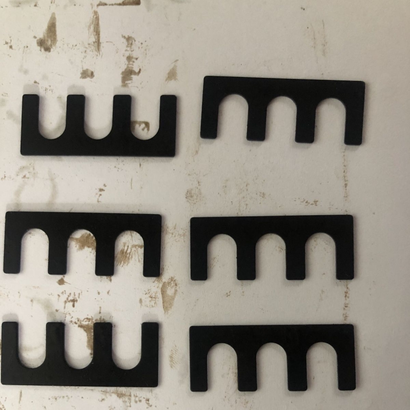 三孔调整垫片 3槽口垫片 焊接工装夹具调 E型调试垫片