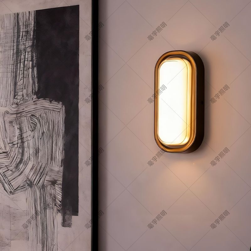 led220伏过道灯走廊灯简约现代创意玄关灯入户进门灯具北欧壁灯