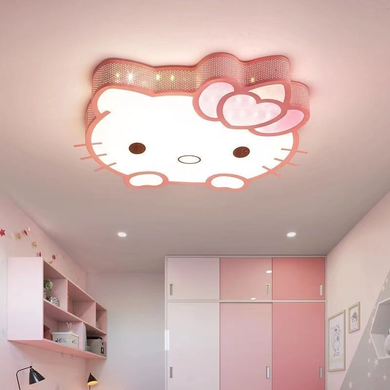 吸顶灯led儿童房间卧室主卧圆形现代简约公主房男孩女孩卡通灯具