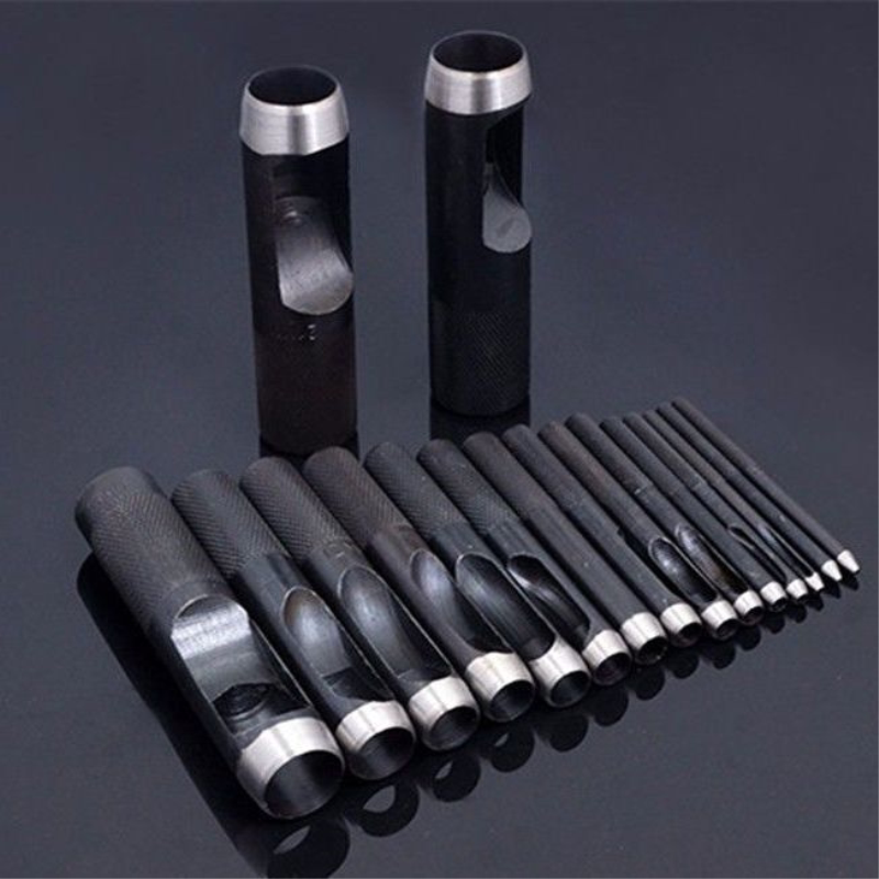 家用皮带冲子冲孔器手工打孔工具空心冲头圆形皮革包打眼