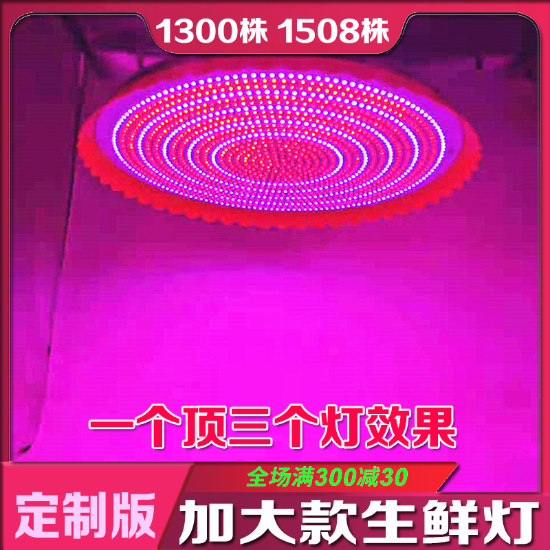 市霸冷鲜肉专用水果led生鲜灯猪肉超亮熟食肉摊海鲜加大款1300珠