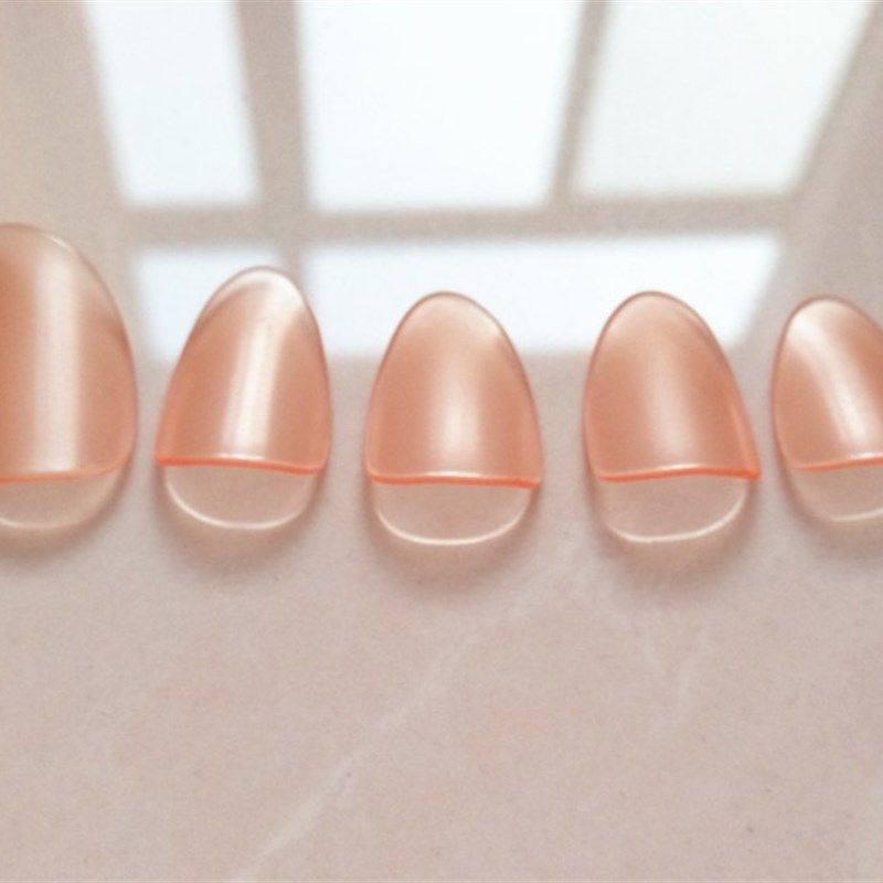 琵琶指甲赛璐珞指甲透明粉色乐器指甲演奏练习儿童假指甲 琵琶指甲赛璐珞指甲透明粉色乐器指甲演奏练习儿童假指甲