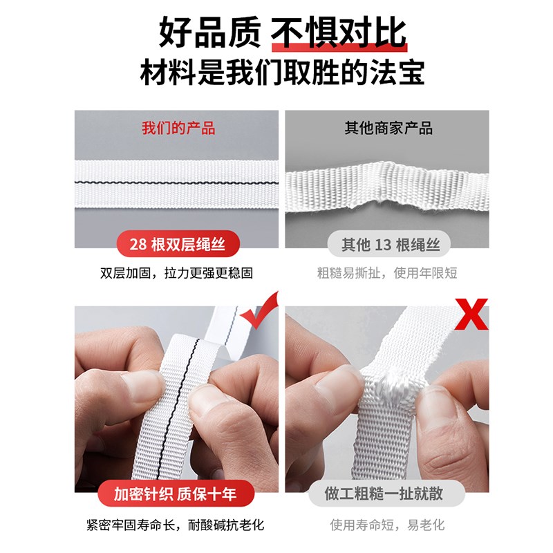 压膜绳大棚绳子温室配件加厚耐磨压膜线压膜带编织带防风绳