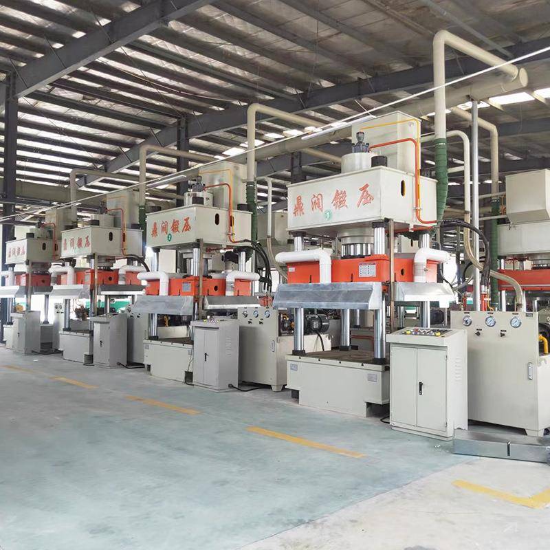 400吨树脂井盖模压成型四柱液压机复材复合井盖热压成型油压机