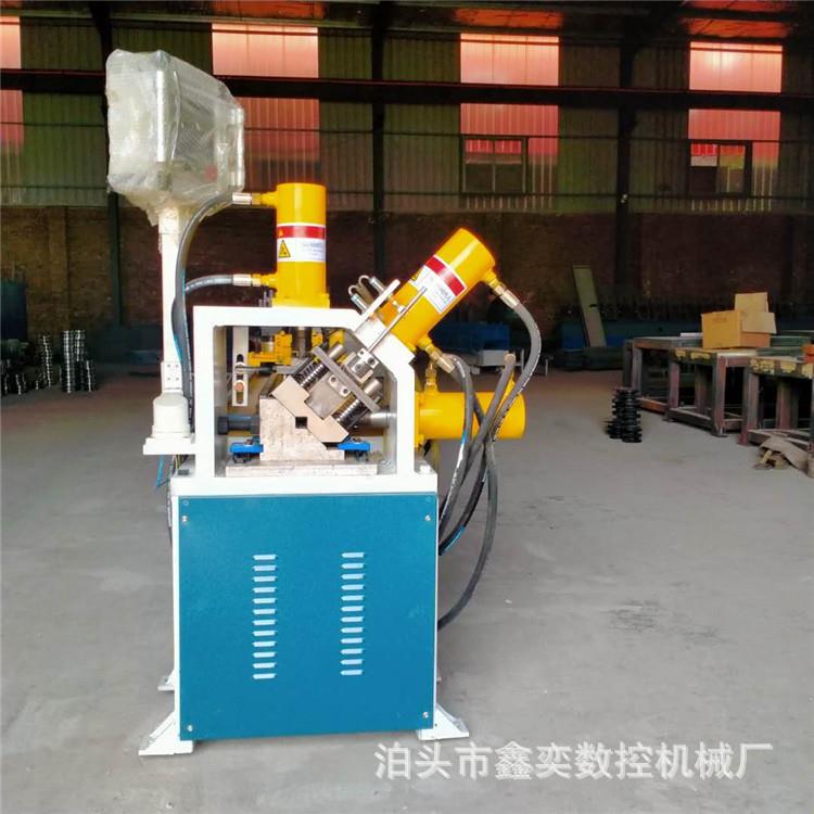 全自动冲孔机数控槽钢打孔设备实现自动冲孔切断一体型材