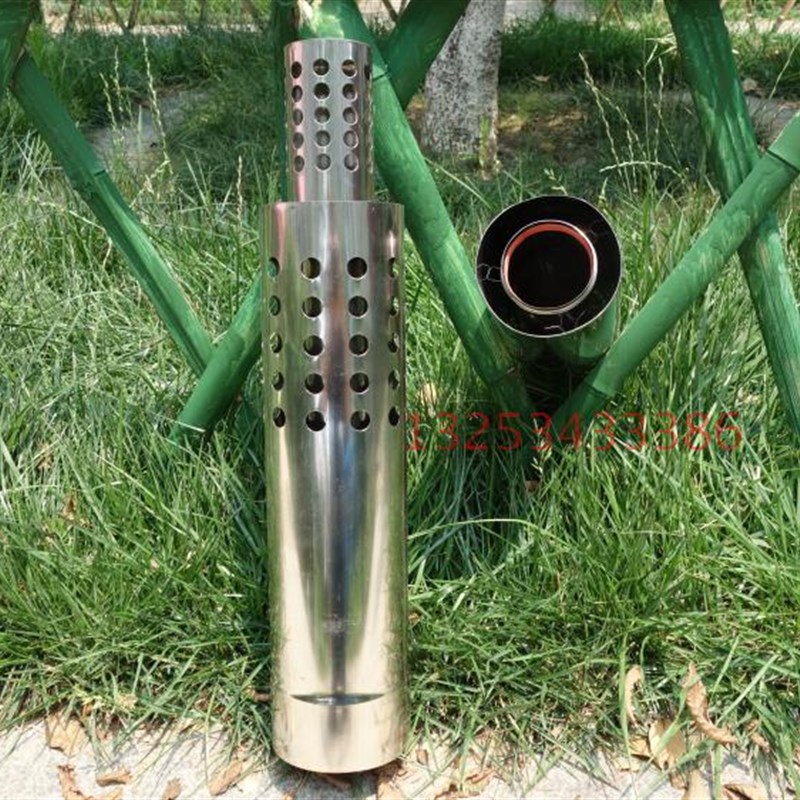 平衡式热水器壁挂炉不锈钢双层排烟管防倒风穿出墙管冲孔标配尾管