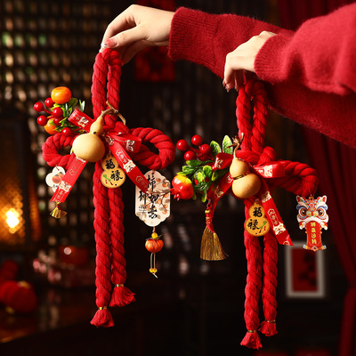 新年万字结挂件2026新款