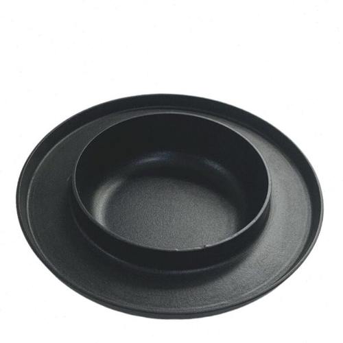 圆形韩式商用火锅一体C鸡蛋烤肉盘卡磁炉野外汤锅煎盘不粘锅铁板