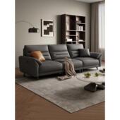 意式 极简多功能沙发智能电动可调节客厅零靠墙三人位头等舱沙发