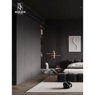 布卡恩全屋定制衣柜简约现代一门到顶衣柜定做走入式衣帽间定制