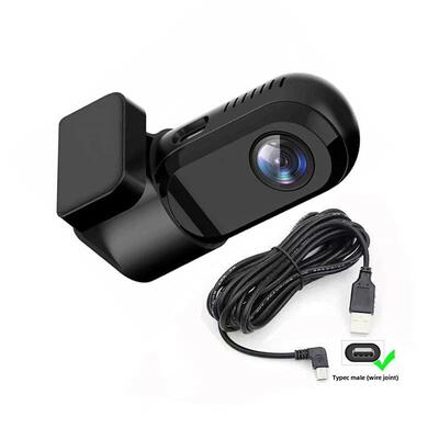 360O镜头车载安卓导航大屏USB高清Adas行车记录仪摄像头