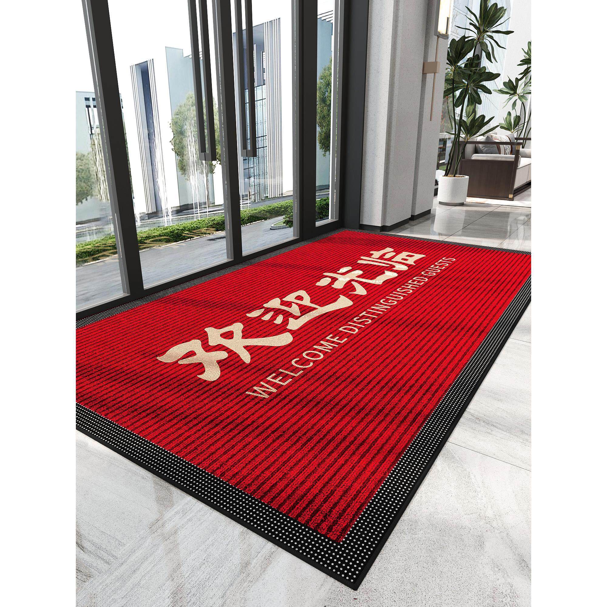 入户门地垫2025新款商用进门大门口耐脏防滑地毯欢迎光临酒店脚垫