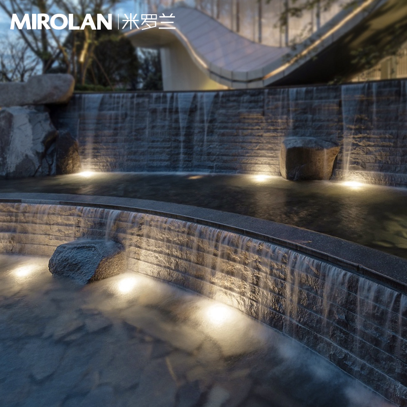 水下灯假山水池景观灯水t景喷泉灯涌泉灯鱼池水底壁灯led防水