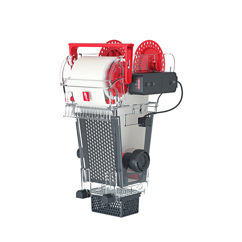 红海卷纸机滤布机Reefmat全自动滤布过滤机海水珊瑚缸物理过滤器