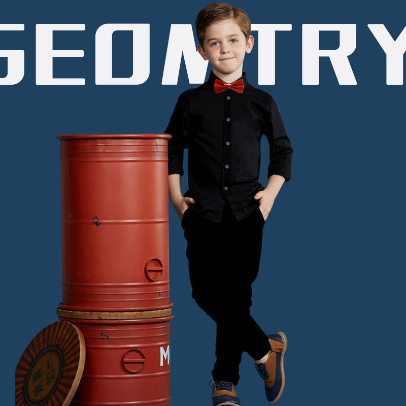 男童黑色礼服套装小孩花童摄影演出服儿童白衬衫背带裤春秋英伦风