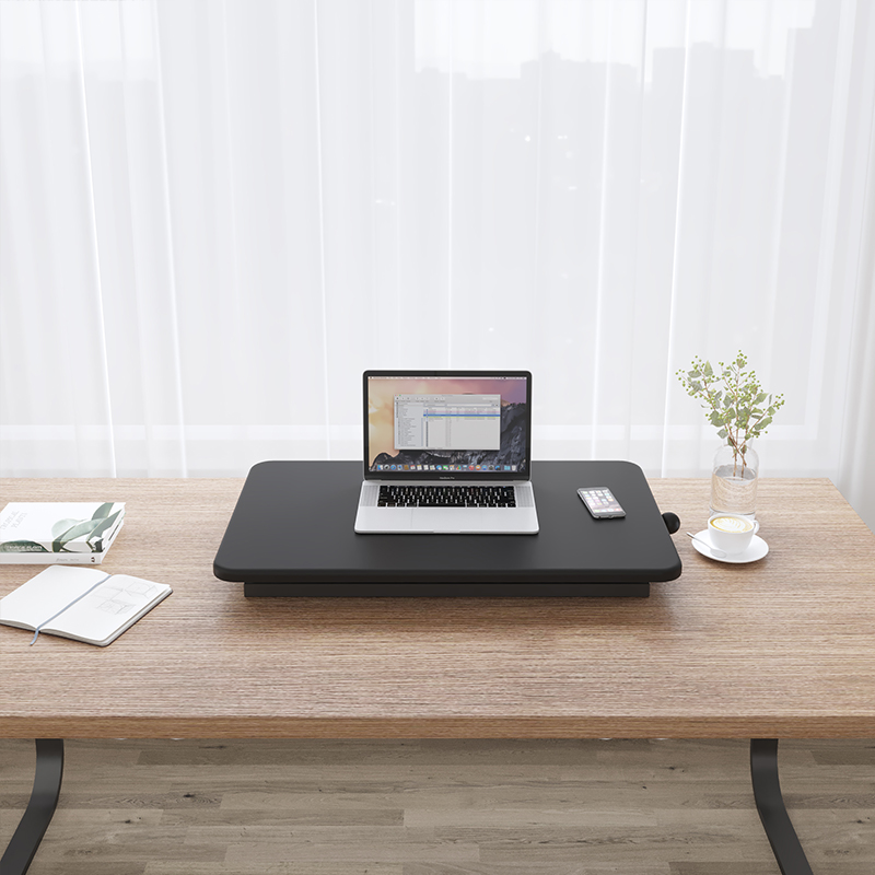 笔记本电脑支架升降桌显示器支架办公室台式站立式增高架可调节