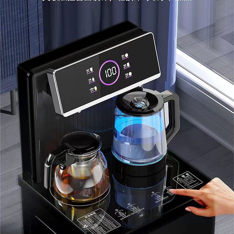 茶吧机家用下置水桶全自动高端智z能轻奢立式饮水机2024年智能新