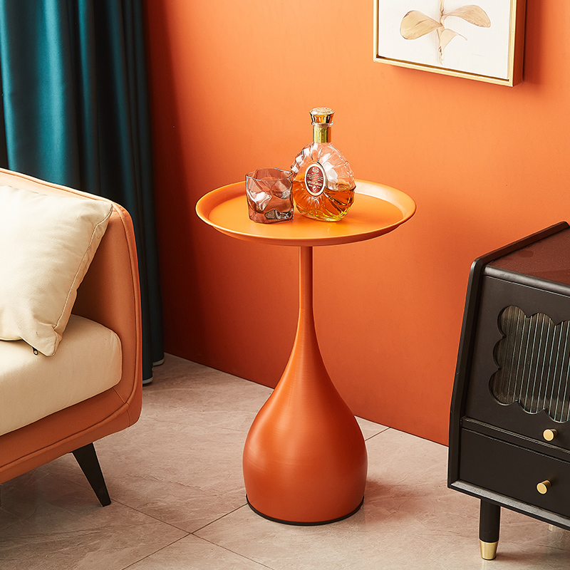 创意茶几托盘落地摆件家居u客厅床头沙发旁边几装饰品乔迁新居礼