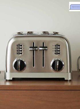 韩国直邮cuisinart美膳雅烤面包机吐司机早餐机4孔面包机吐司机