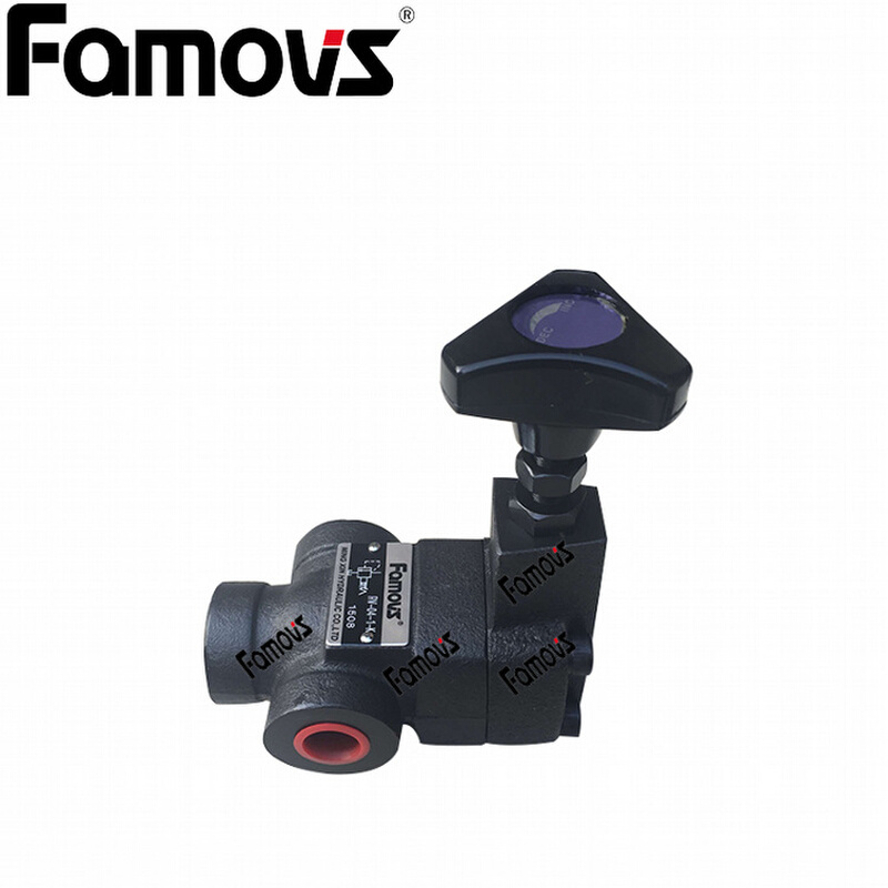 RV-04T-2台湾Famovs管式溢流阀调压阀安全阀PT1/2压力7-140kg