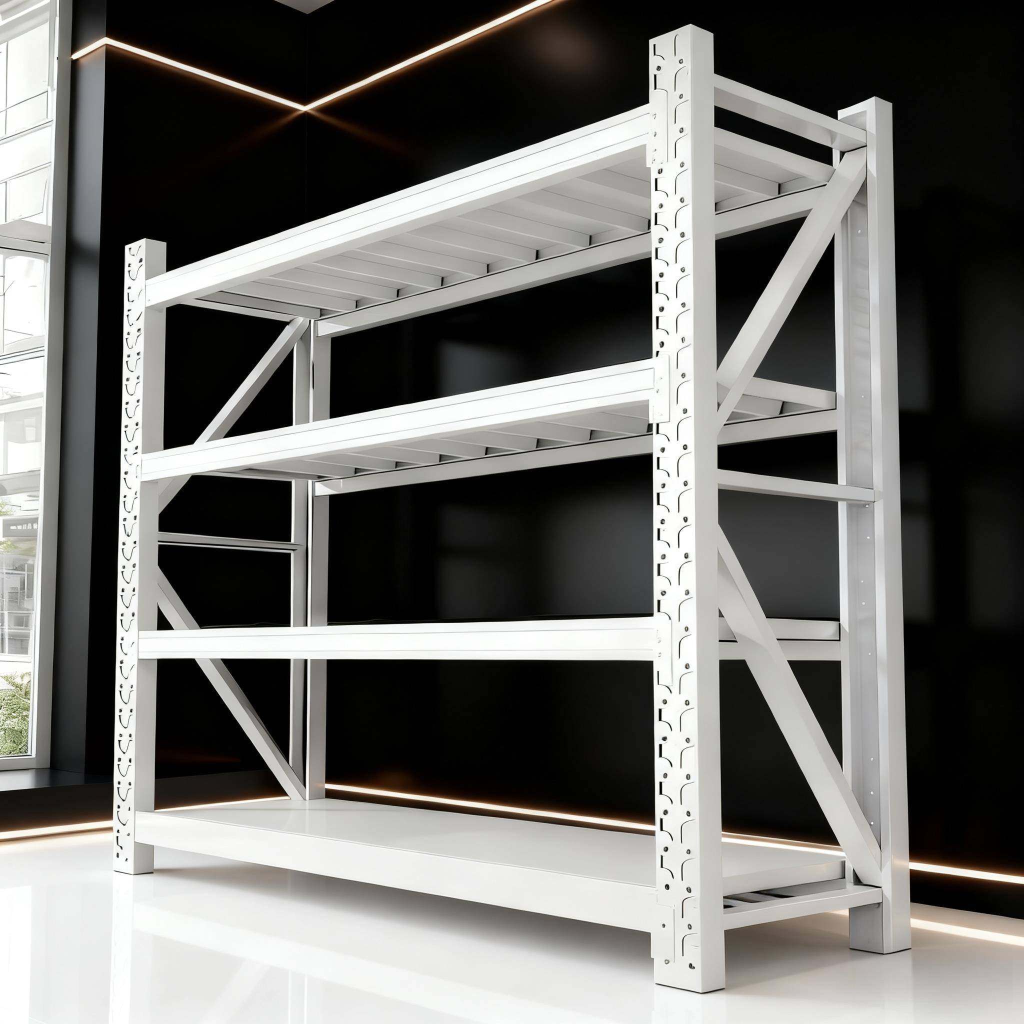 货架多层置物架储物间家庭货物架快递仓储重型仓库超强承重铁架子