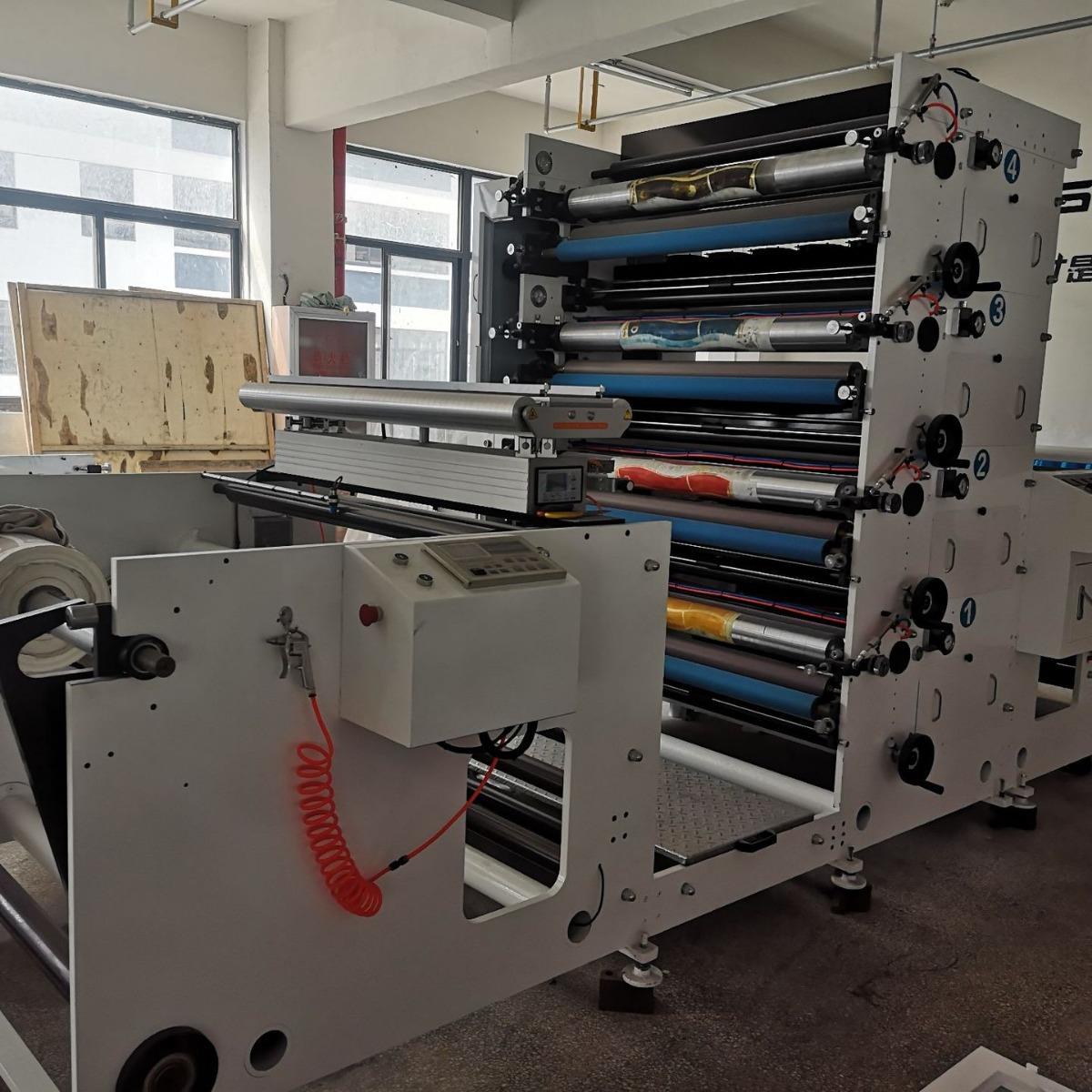 厂家直销850四色950六色纸杯纸碗纸盘纸桶纸袋柔版印刷机