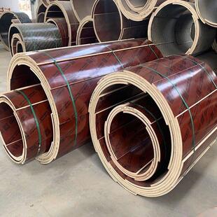 圆柱木模板浇筑水泥木工板建筑圆模板工程桥梁圆模板井筒模板定制