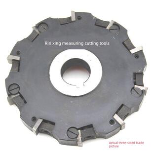 可转位两三面刃铣刀盘机夹刀片160片式圆盘槽铣刀数控双面盘铣刀