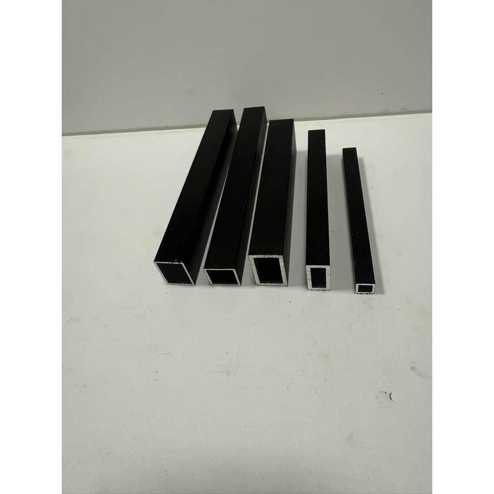 黑色铝合金方管10x10 10x20 20x30 10x15矩形烤漆加厚铝方通