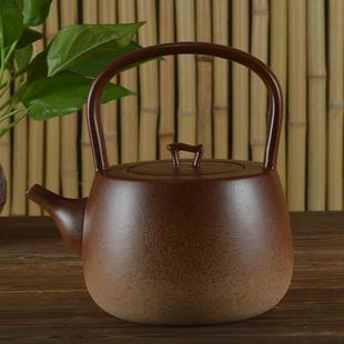 1.7升大容量家用原矿陶壶电陶炉明火天燃气灶烧水紫砂提梁煮茶壶